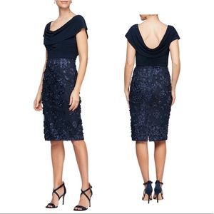 Floral Detail Cocktail Dress
ALEX EVENINGS